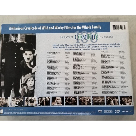 100 Greatest comedy classics 24 disc dvd set - Picture 2 of 8